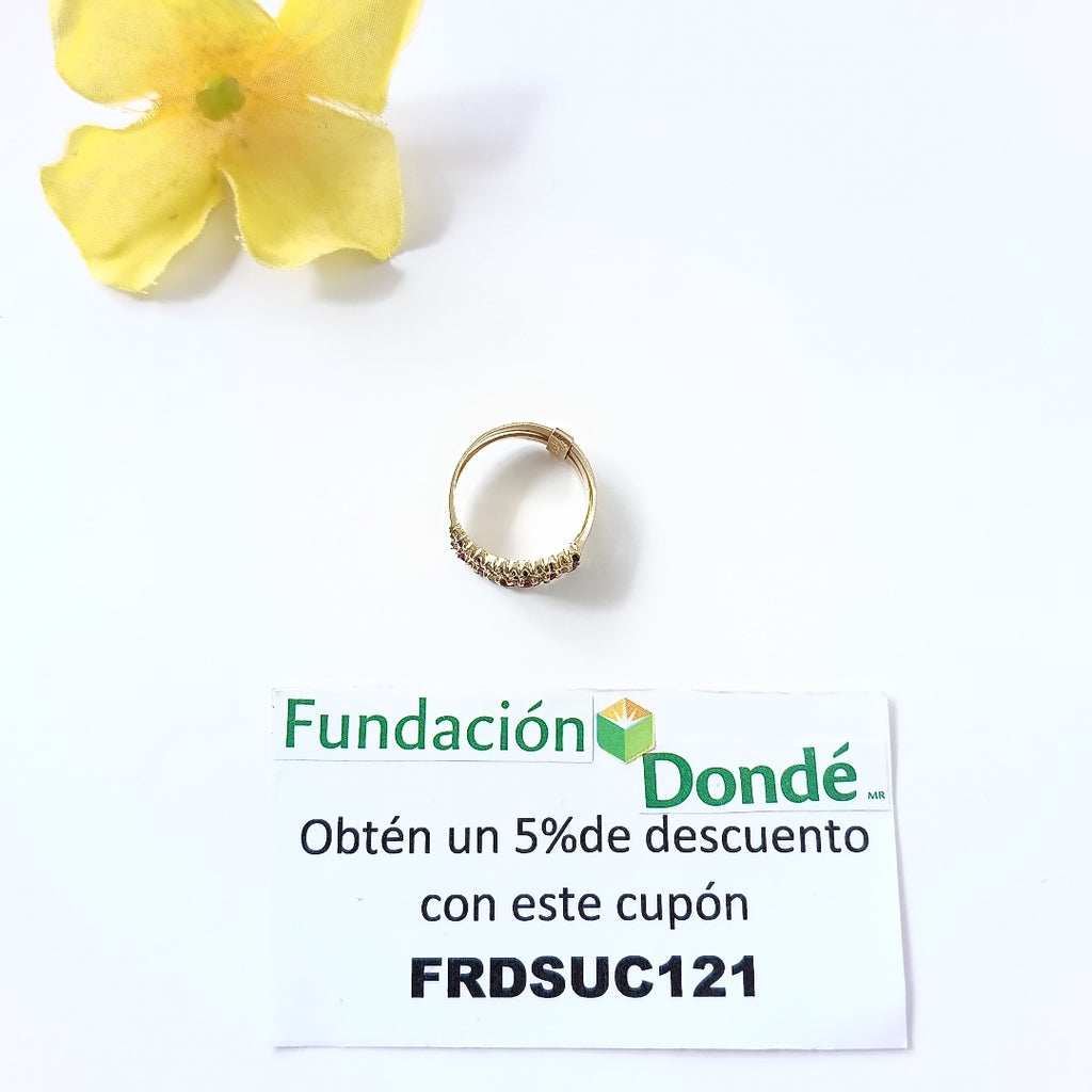 ANILLITO ORO 10 K 3.2 GRMS (SEMINUEVO)