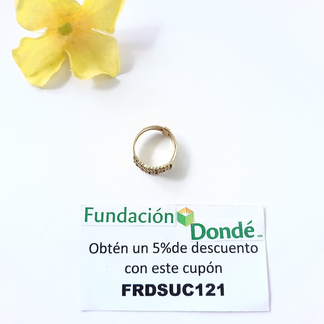 ANILLITO ORO 10 K 3.2 GRMS (SEMINUEVO)