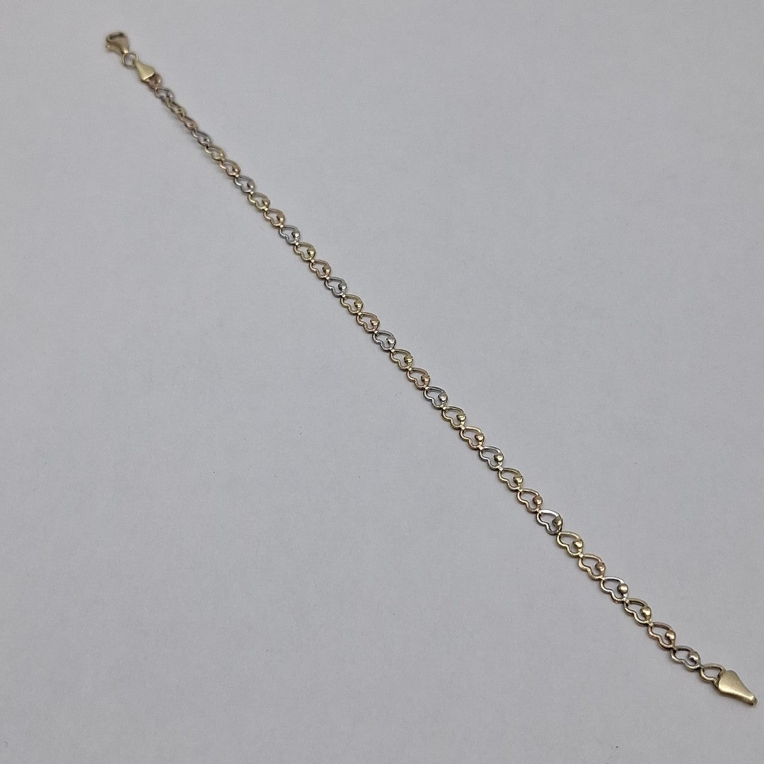 PULSERA ORO 14 K 2.6 GRMS (SEMINUEVO)