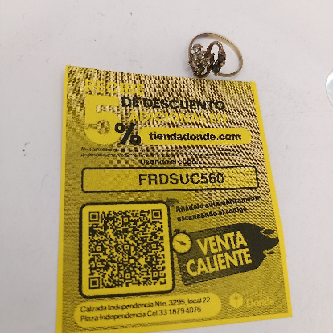 ANILLITO ORO 8 K 2.2 GRMS (SEMINUEVO)