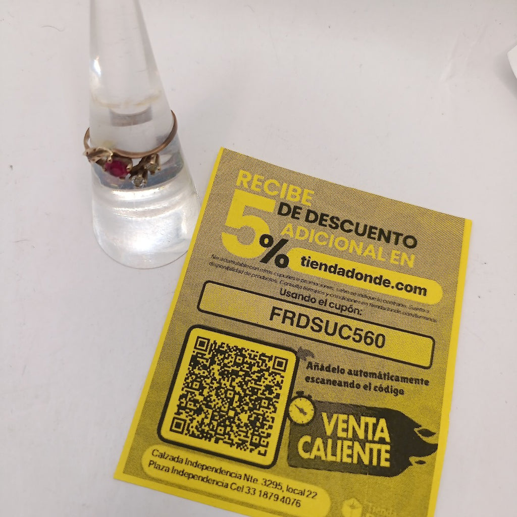 ANILLITO ORO 8 K 1.5 GRMS (SEMINUEVO)