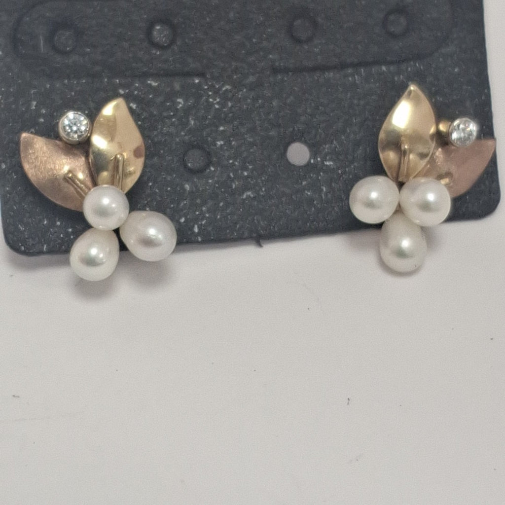 ARETES PAR ORO 8 K 2,10 GRMS (SEMINUEVO)