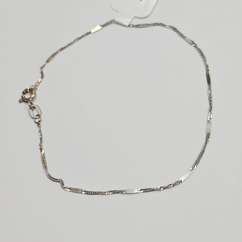 PULSERA ORO BLANCO 14 K 0,60 GRMS (SEMINUEVO)