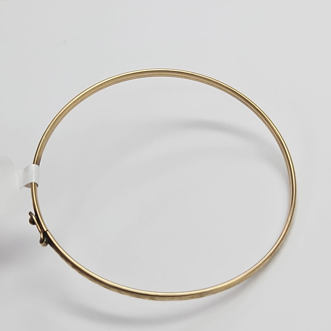 PULSERA RIGIDA ORO 10 K 4,90 GRMS (SEMINUEVO)