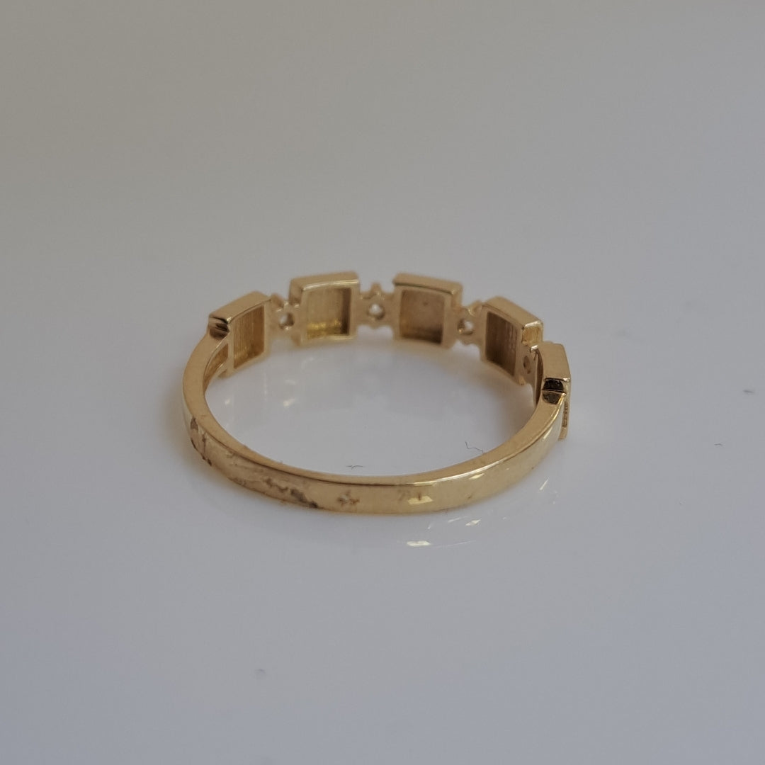 ANILLOS DAMA ORO 14K 1.6 (NUEVO)