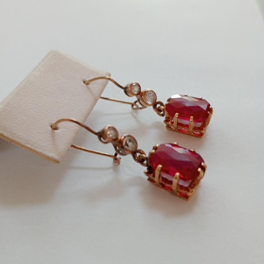 ARETES PAR ORO 10 K 5.9 GRMS (SEMINUEVO)