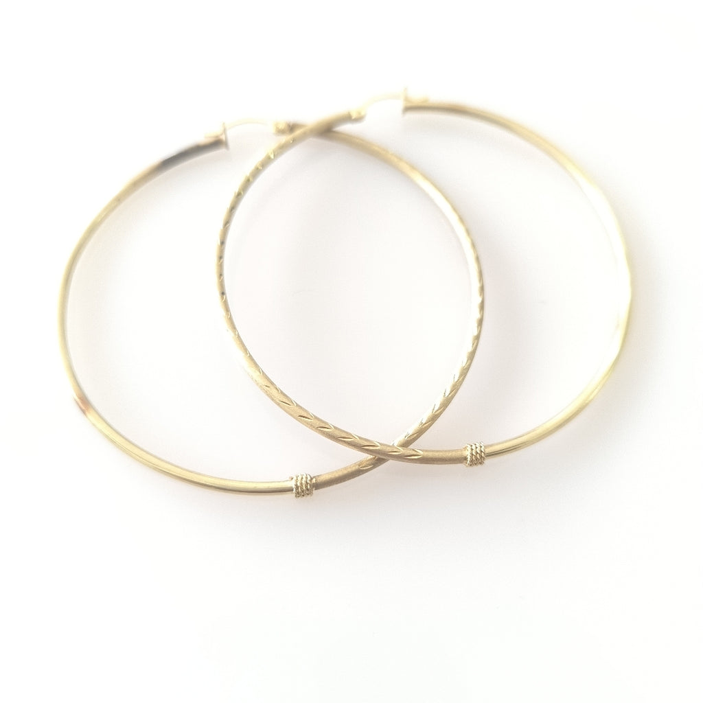 ARRACADAS PAR ORO 14 K 5.1 GRMS (SEMINUEVO)