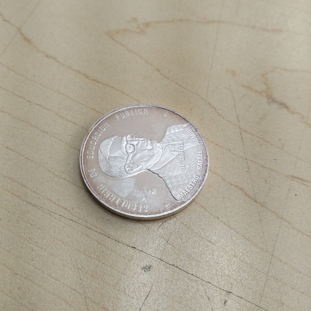 MEDALLA CONMEMORATIVA PLATA 27,90 GRMS (SEMINUEVO)