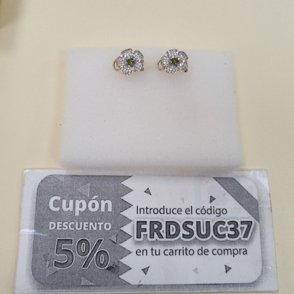 ARETES PAR ORO 10 K 3.3 GRMS (SEMINUEVO)