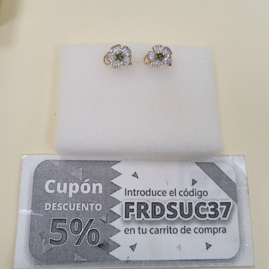 ARETES PAR ORO 10 K 3.3 GRMS (SEMINUEVO)