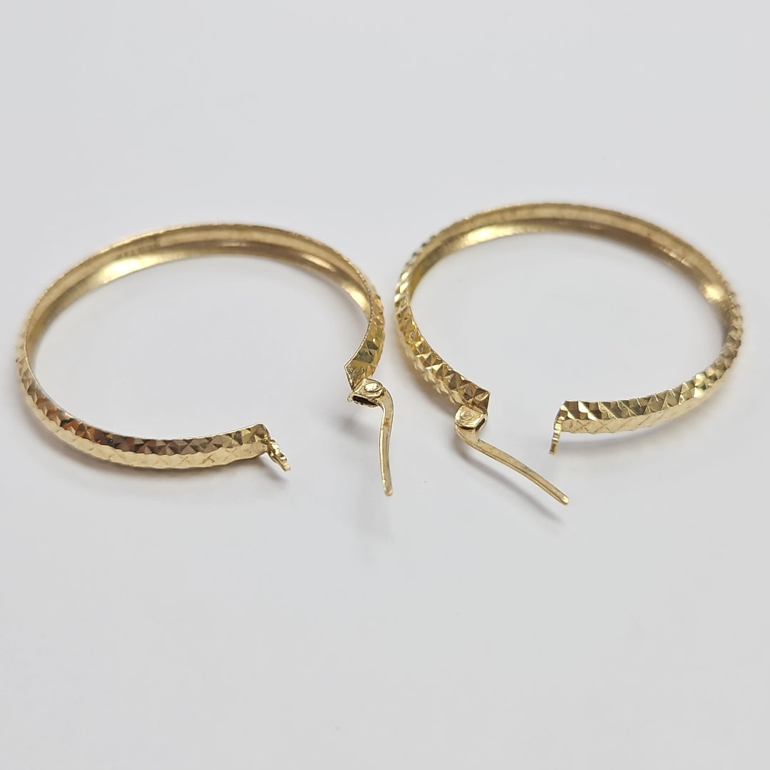 ARRACADAS PAR ORO 14 K 5,50 GRMS (SEMINUEVO)