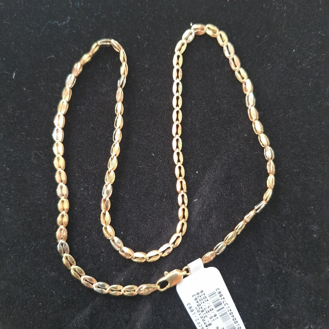 GARGANTILLA ORO, ORO COMBINADO 14 K 8.6 GRMS (SEMINUEVO)