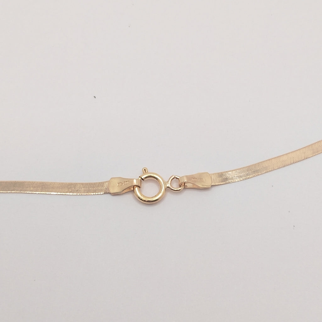 GARGANTILLA ORO 14 K 2.5 GRMS (SEMINUEVO)