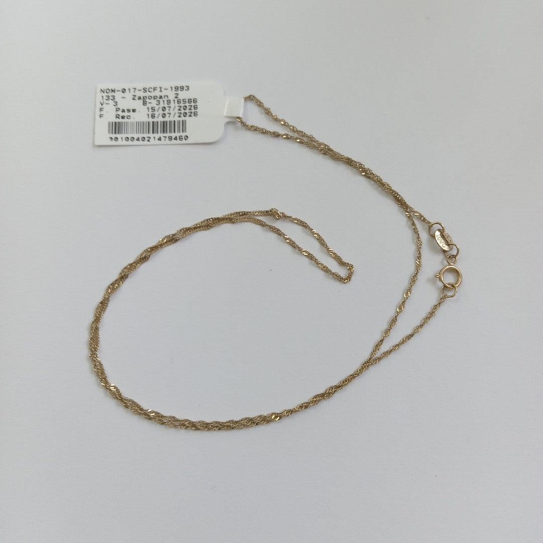 CADENA ORO 10 K 1,21 GRMS (SEMINUEVO)