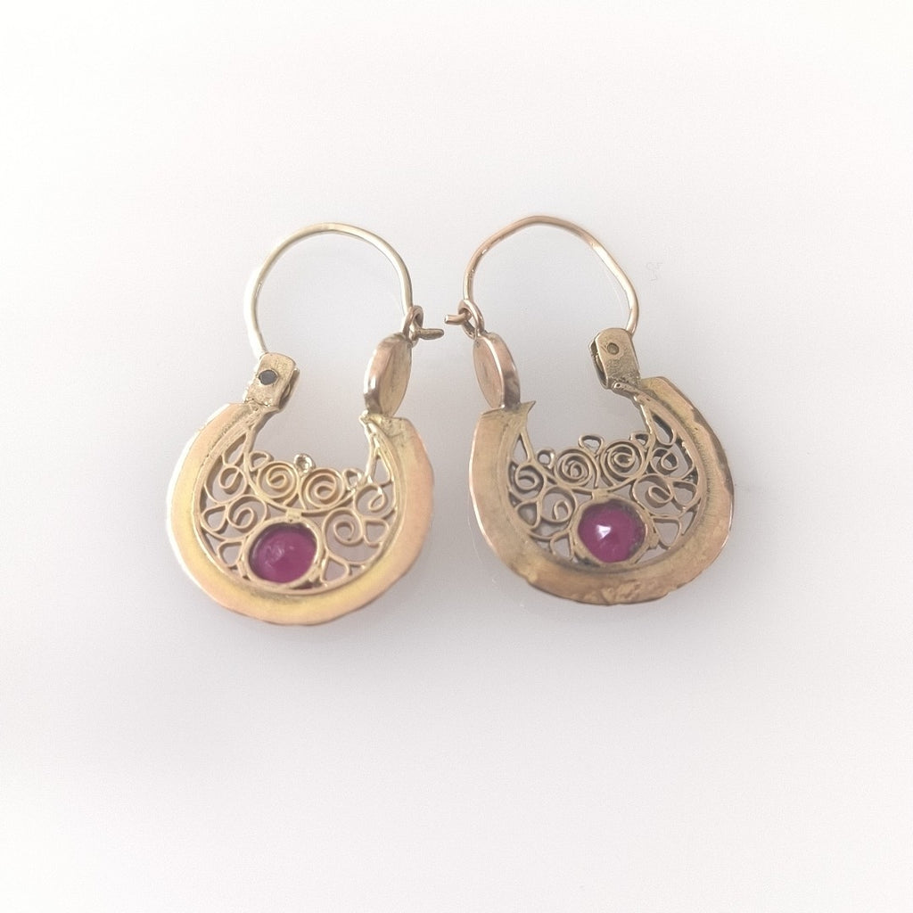ARETES PAR ORO 10 K 2.1 GRMS (SEMINUEVO)