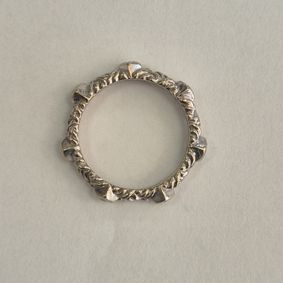 ANILLITO ORO BLANCO 10 K 3,60 GRMS (SEMINUEVO)