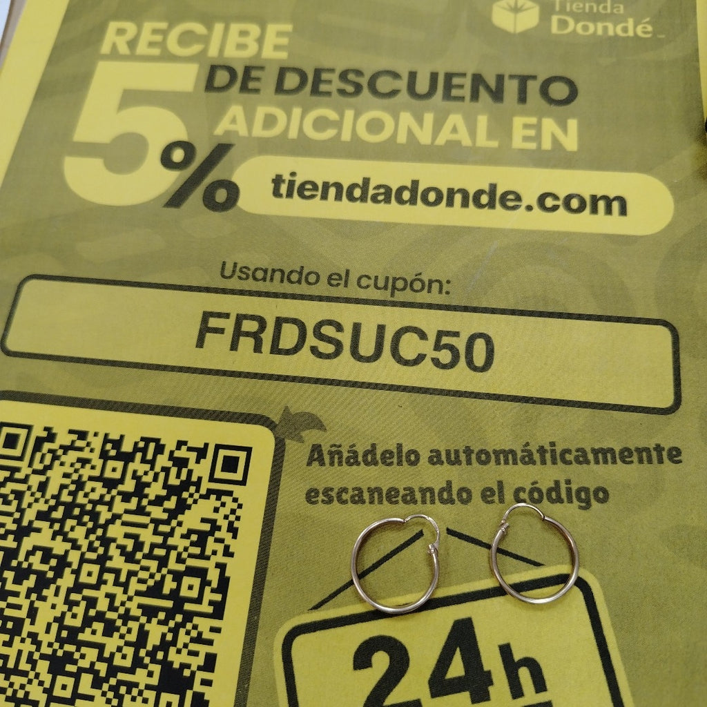 ARRACADAS PAR ORO 10 K 1.5 GRMS (SEMINUEVO)
