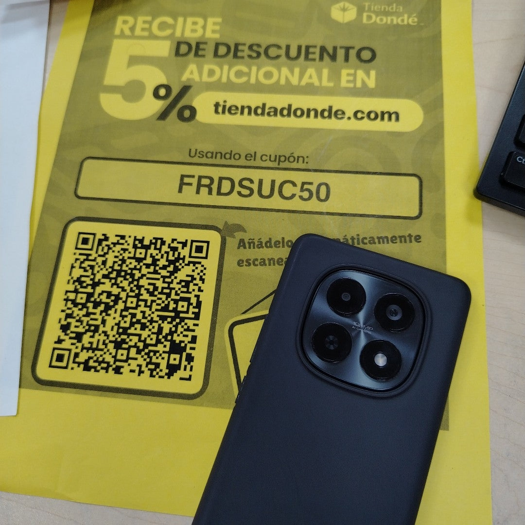 CELULAR XIAOMI REDMI NOTE 15 2510DRA23L (2026) 128 GB 6 GB RAM (SEMINUEVO)