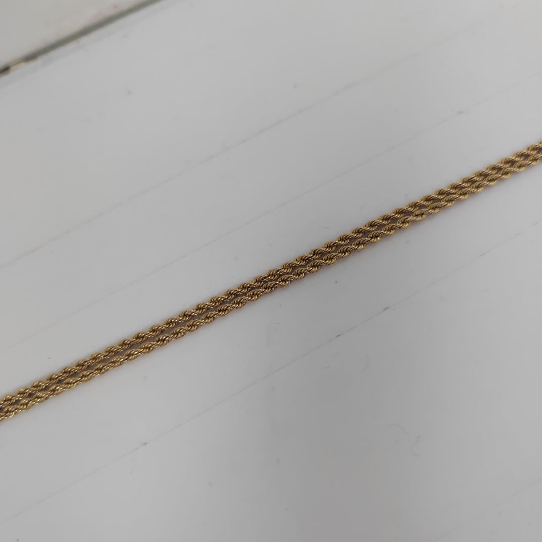 CADENA ORO 10 K 3.1 GRMS (SEMINUEVO)
