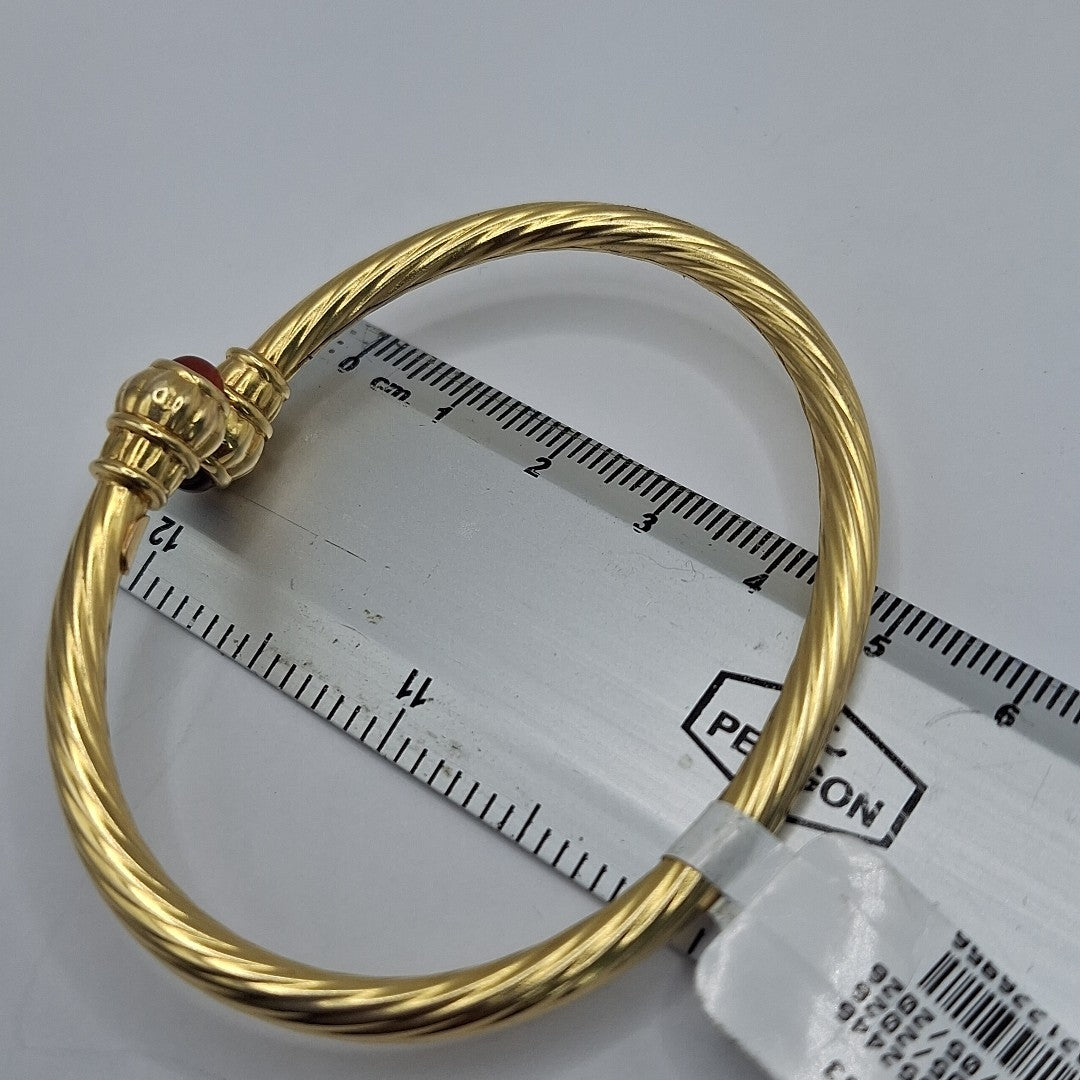 PULSERA RIGIDA ORO 14 K 12.7 GRMS (SEMINUEVO)