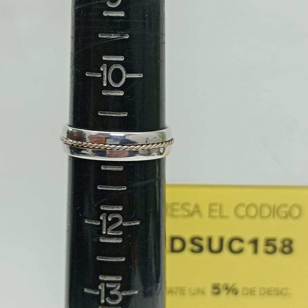 ARGOLLA ORO BLANCO 14 K 5,60 GRMS (SEMINUEVO)