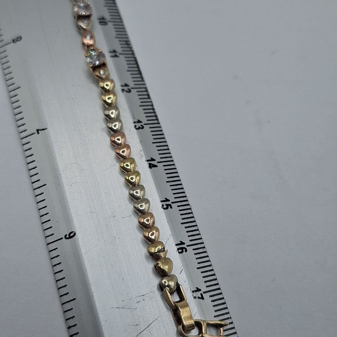 PULSERA ORO 10 K 8.5 GRMS (SEMINUEVO)