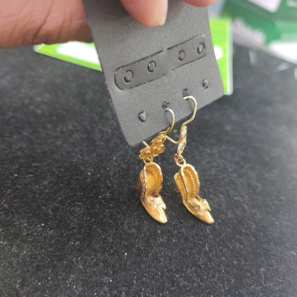 ARETES PAR ORO 8 K 4 GRMS (SEMINUEVO)