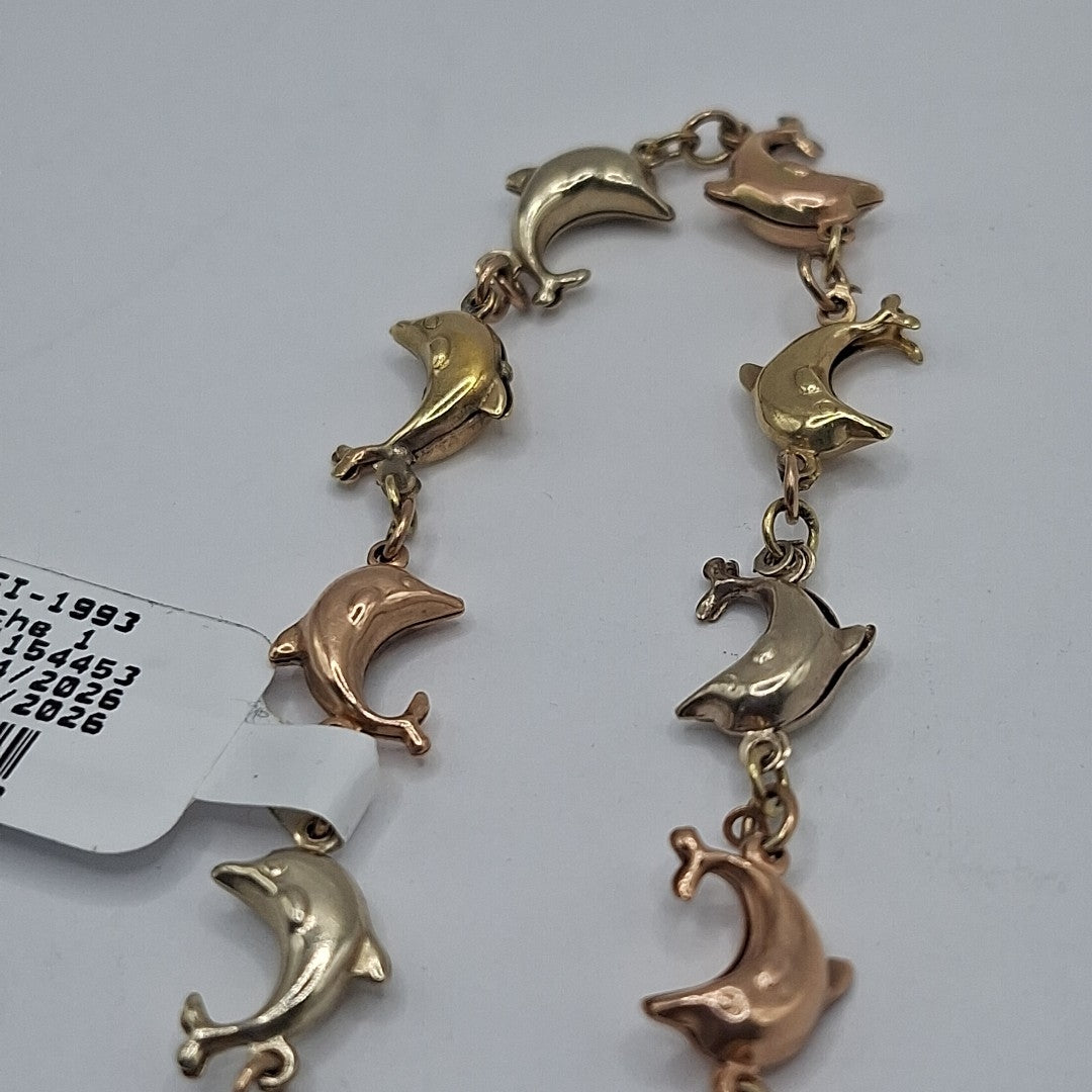 PULSERA ORO 10 K 4.9 GRMS (SEMINUEVO)