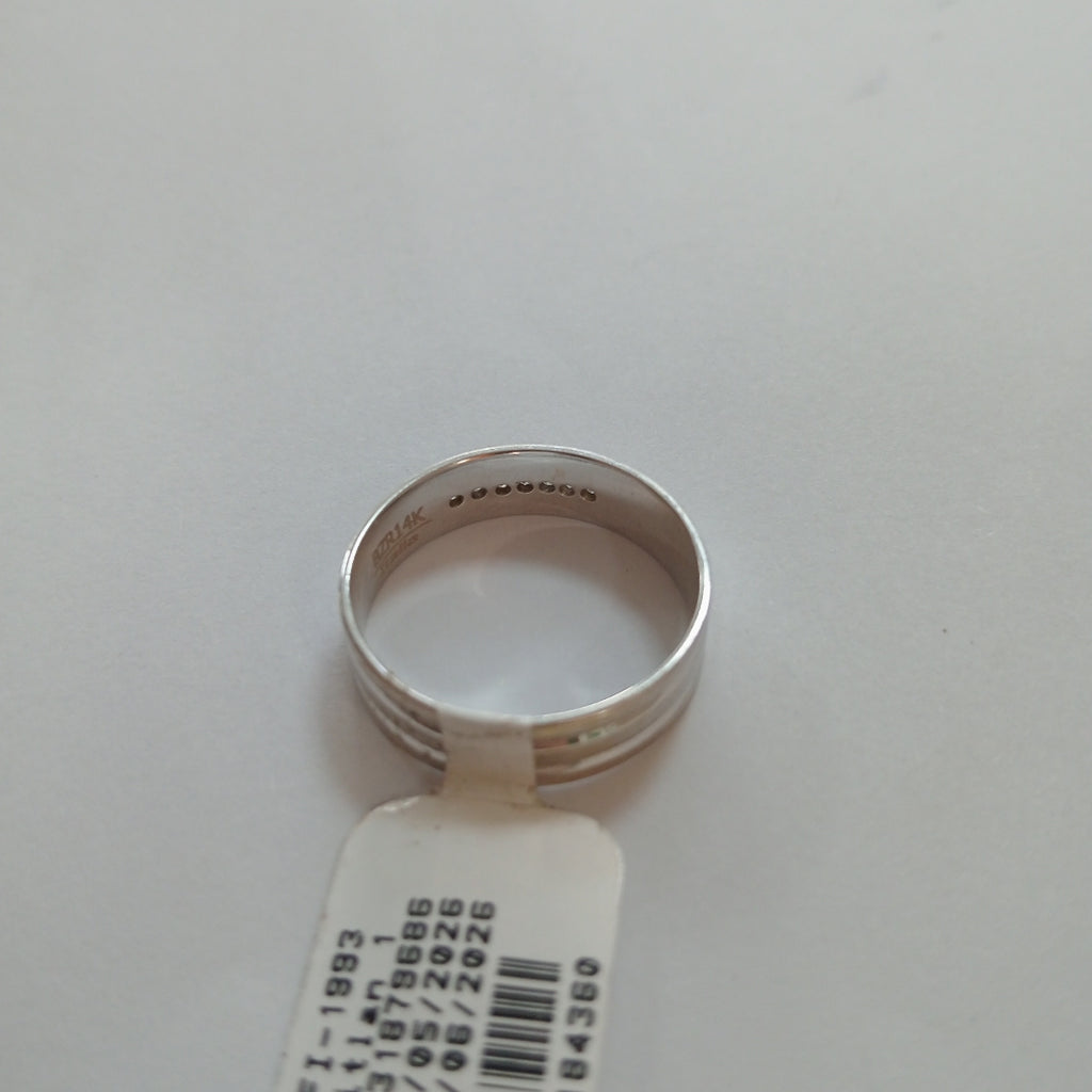 ARGOLLA ORO, ORO BLANCO 14 K 4.4 GRMS (SEMINUEVO)