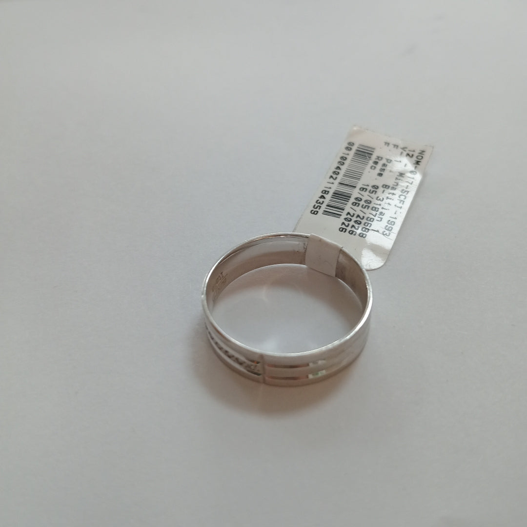 ARGOLLA ORO, ORO BLANCO 14 K 4.7 GRMS (SEMINUEVO)