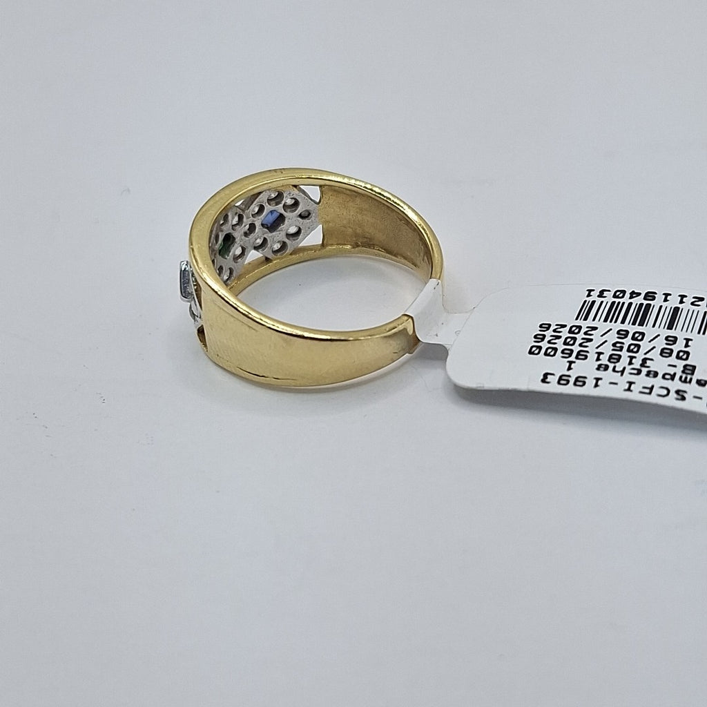 ANILLO ORO 14 K 5.3 GRMS (SEMINUEVO)