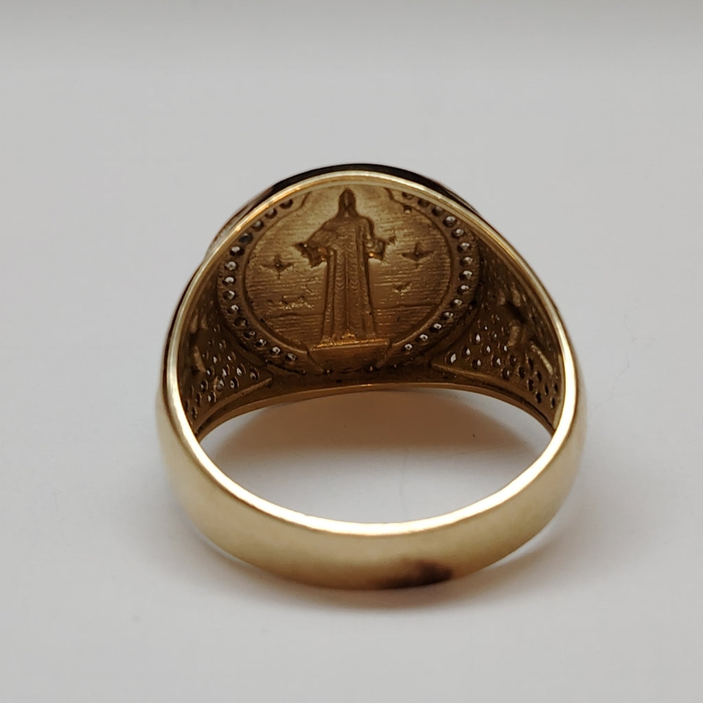 ANILLO ORO 10 K 4,80 GRMS (SEMINUEVO)
