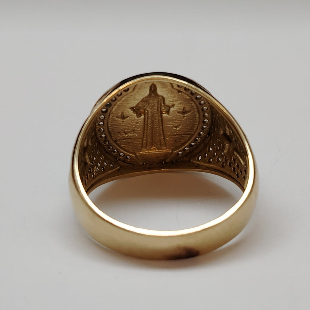 ANILLO ORO 10 K 4,80 GRMS (SEMINUEVO)