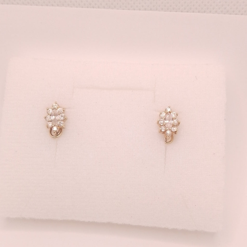 ARETES PAR ORO 8 K 2.9 GRMS (SEMINUEVO)