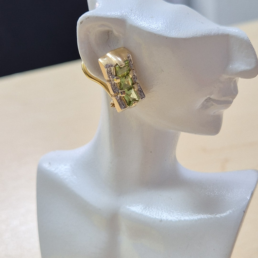 ARETES PAR ORO 14 K 6,50 GRMS (SEMINUEVO)