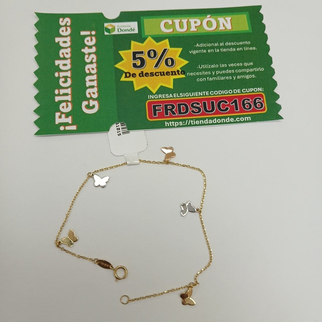 PULSERAS DAMA ORO 14K 1.5 (NUEVO)
