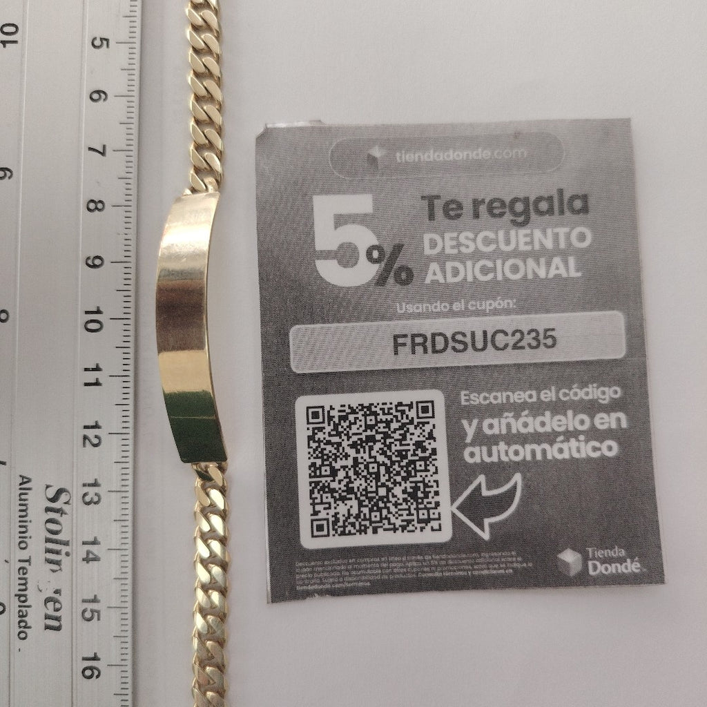 ESCLAVA ORO 10 K 17,70 GRMS (SEMINUEVO)