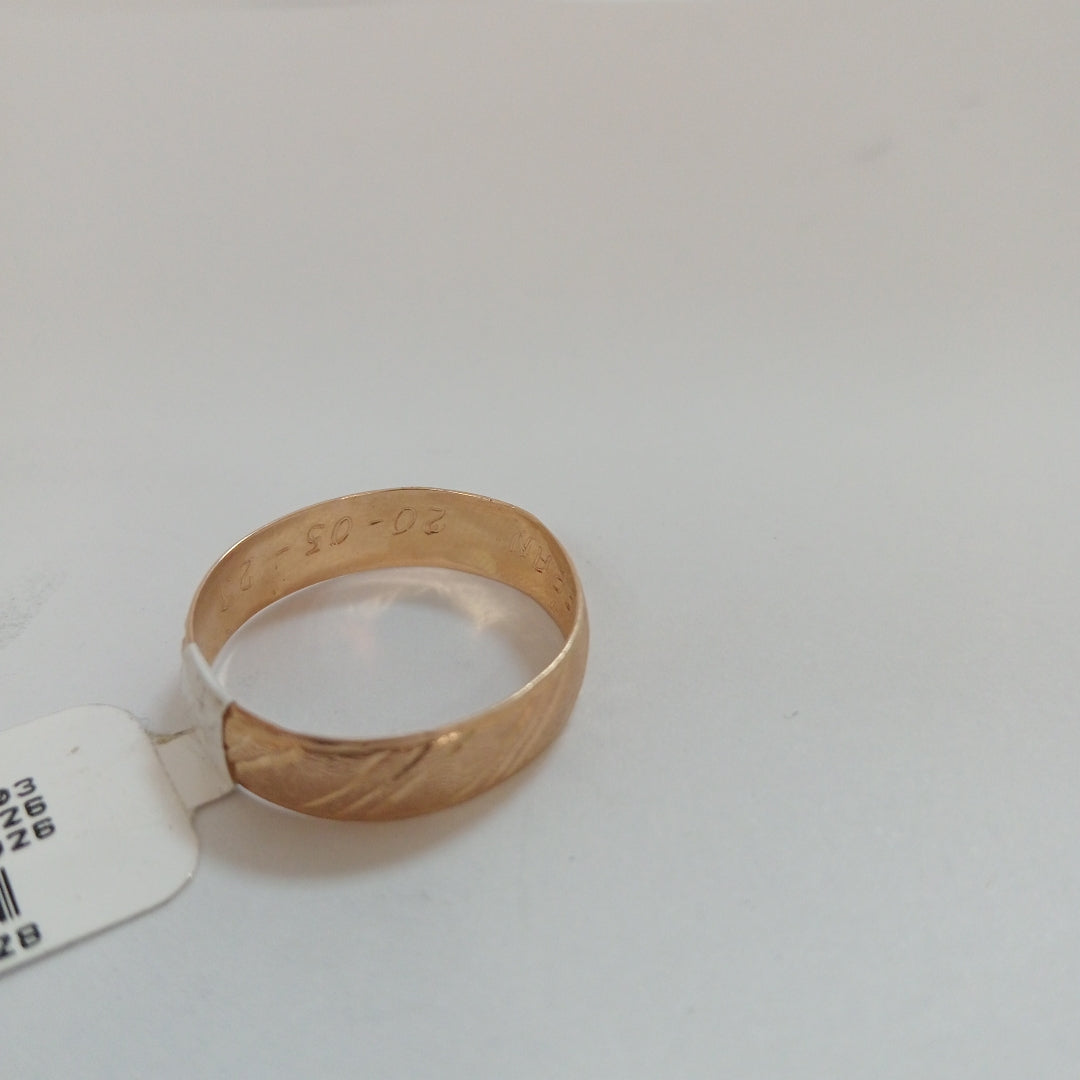 ARGOLLA ORO 10 K 1.3 GRMS (SEMINUEVO)