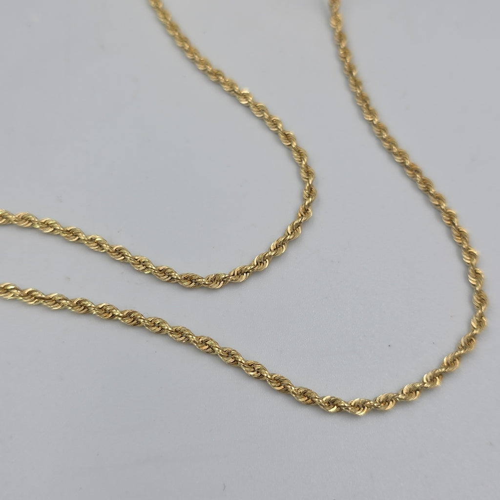 CADENA ORO 14 K 3.2 GRMS (SEMINUEVO)