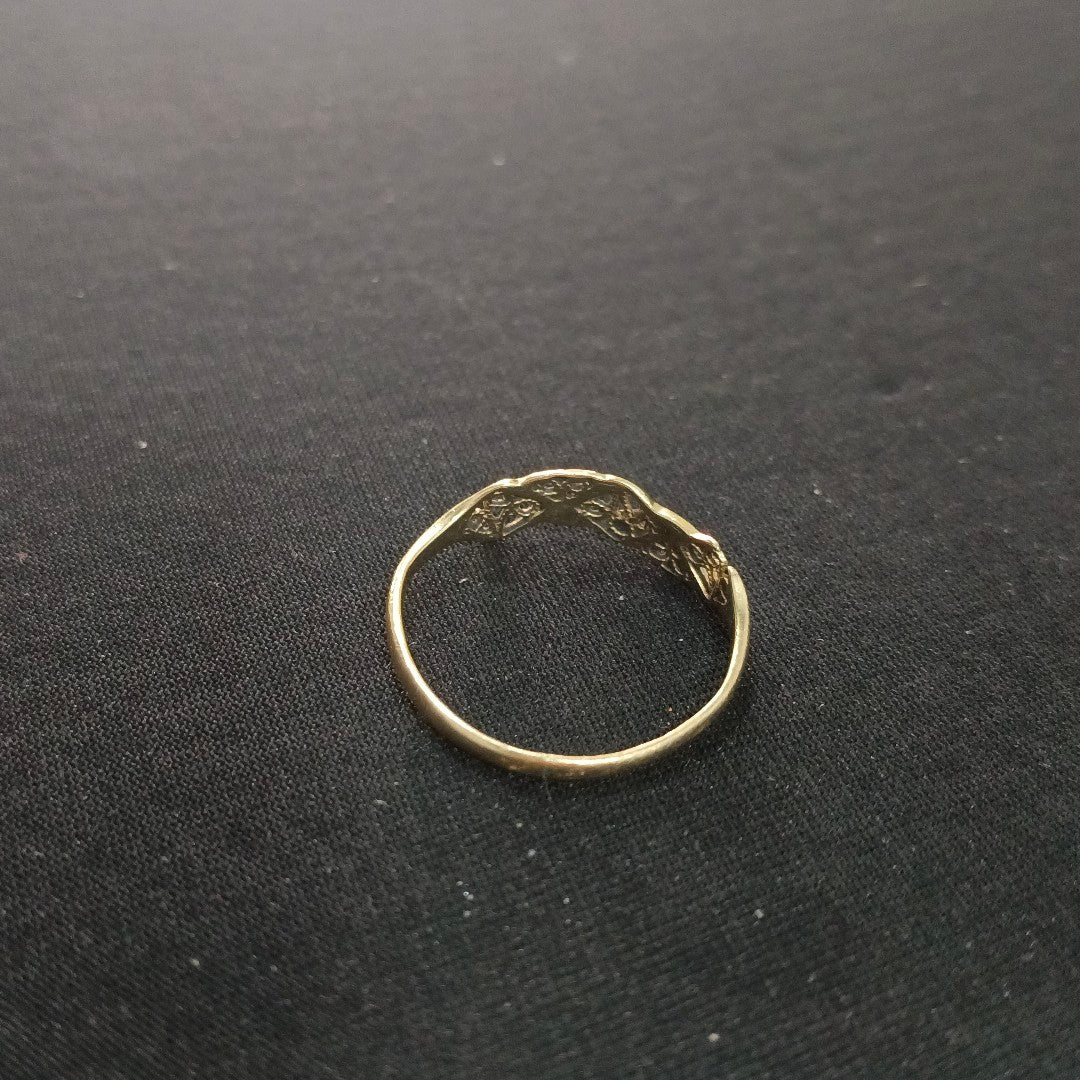 ANILLO ORO 10 K 1.1 GRMS (SEMINUEVO)
