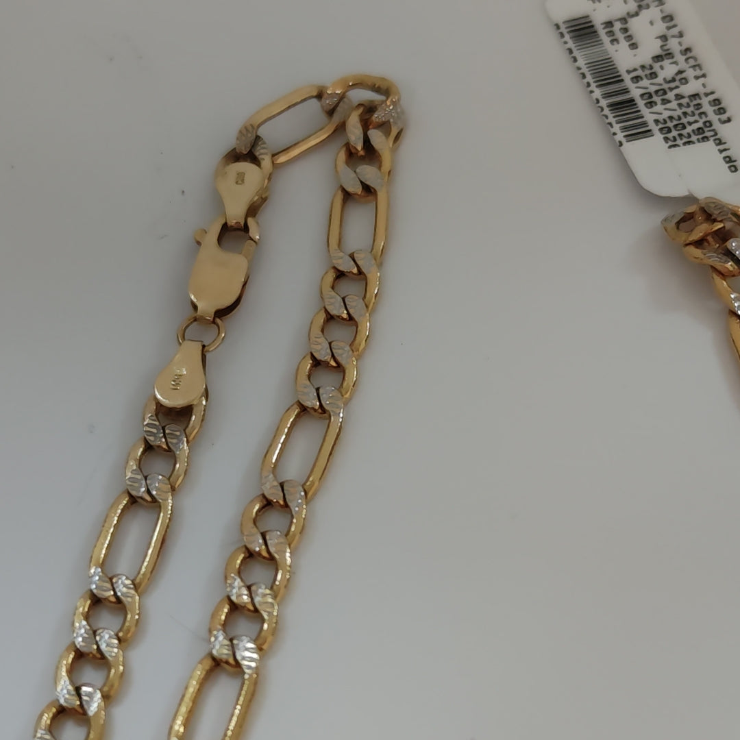 CADENA ORO,RODIADO 14 K 18,40 GRMS (SEMINUEVO)