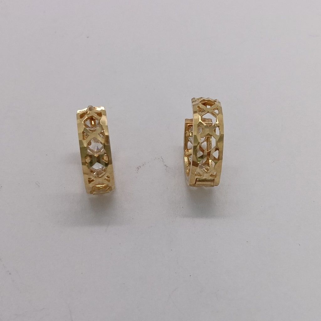 ARRACADAS PAR ORO 14 K 2,80 GRMS (SEMINUEVO)