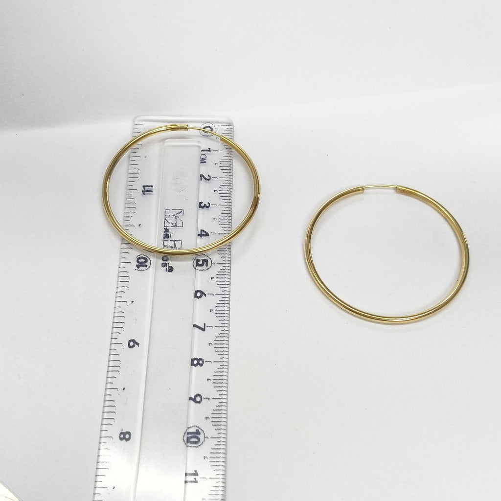 ARRACADAS PAR ORO 14 K 3.5 GRMS (SEMINUEVO)