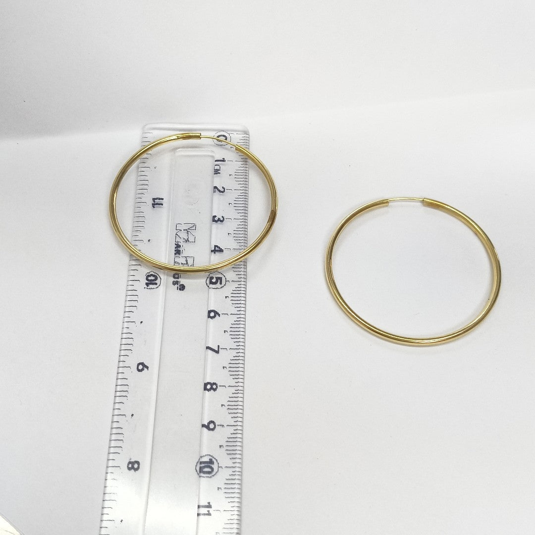 ARRACADAS PAR ORO 14 K 3.5 GRMS (SEMINUEVO)