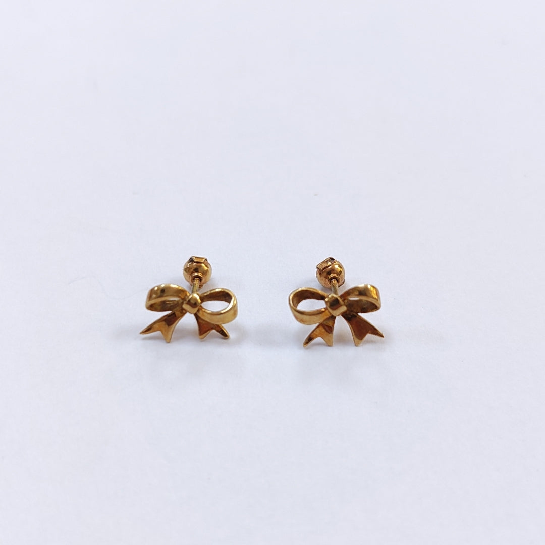BROQUELES PAR ORO 14 K 1.4 GRMS (SEMINUEVO)