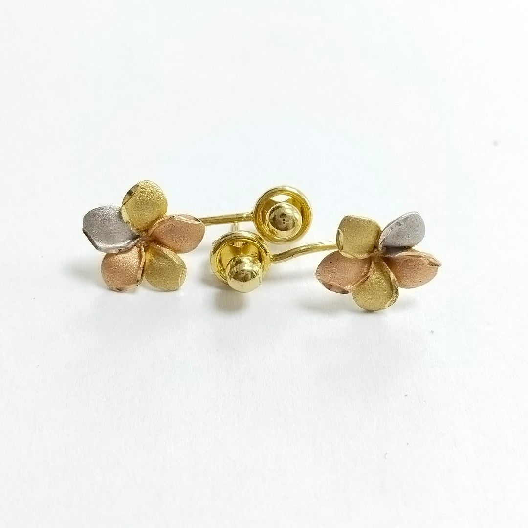 ARETES PAR ORO 14 K 3,00 GRMS (SEMINUEVO)