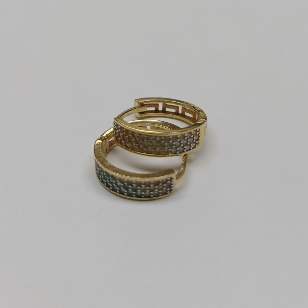 ARRACADAS PAR ORO 14 K 2.6 GRMS (SEMINUEVO)