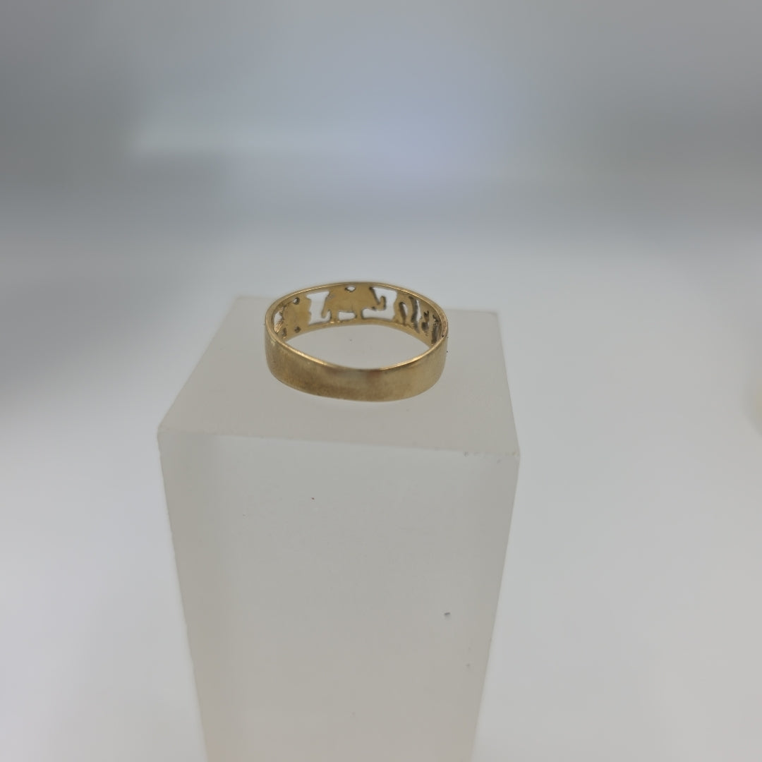 ANILLITO ORO 10 K 1.8 GRMS (SEMINUEVO)