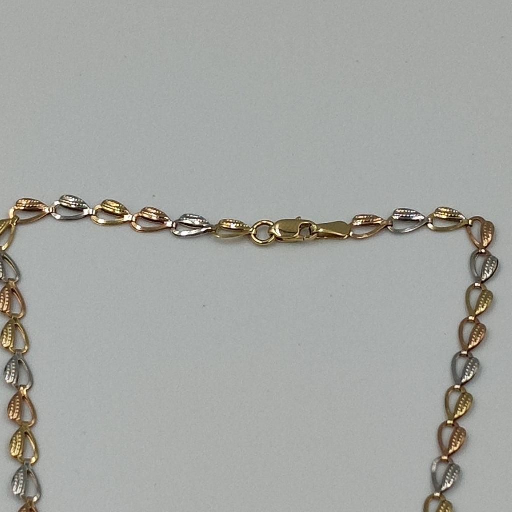 GARGANTILLA ORO,ORO COMBINADO 14 K 4,10 GRMS (SEMINUEVO)