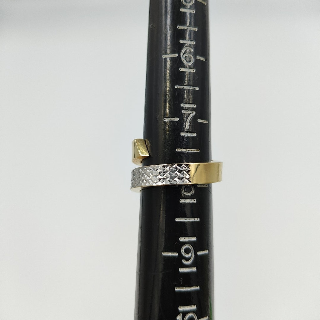 ANILLITO ORO,ORO COMBINADO 14 K 2,50 GRMS (SEMINUEVO)